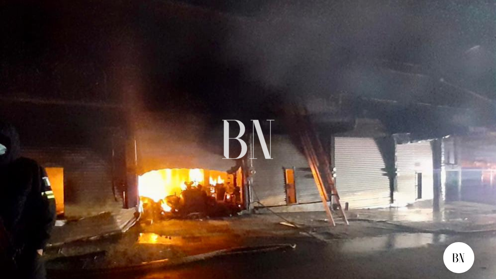 Se incendió carpintería  En Villa Guerrero